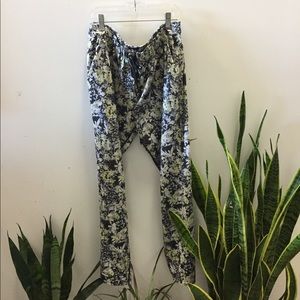 Lululemon "casual/work" floral pants